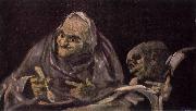 Francisco de Goya Two Women Eating china oil painting artist